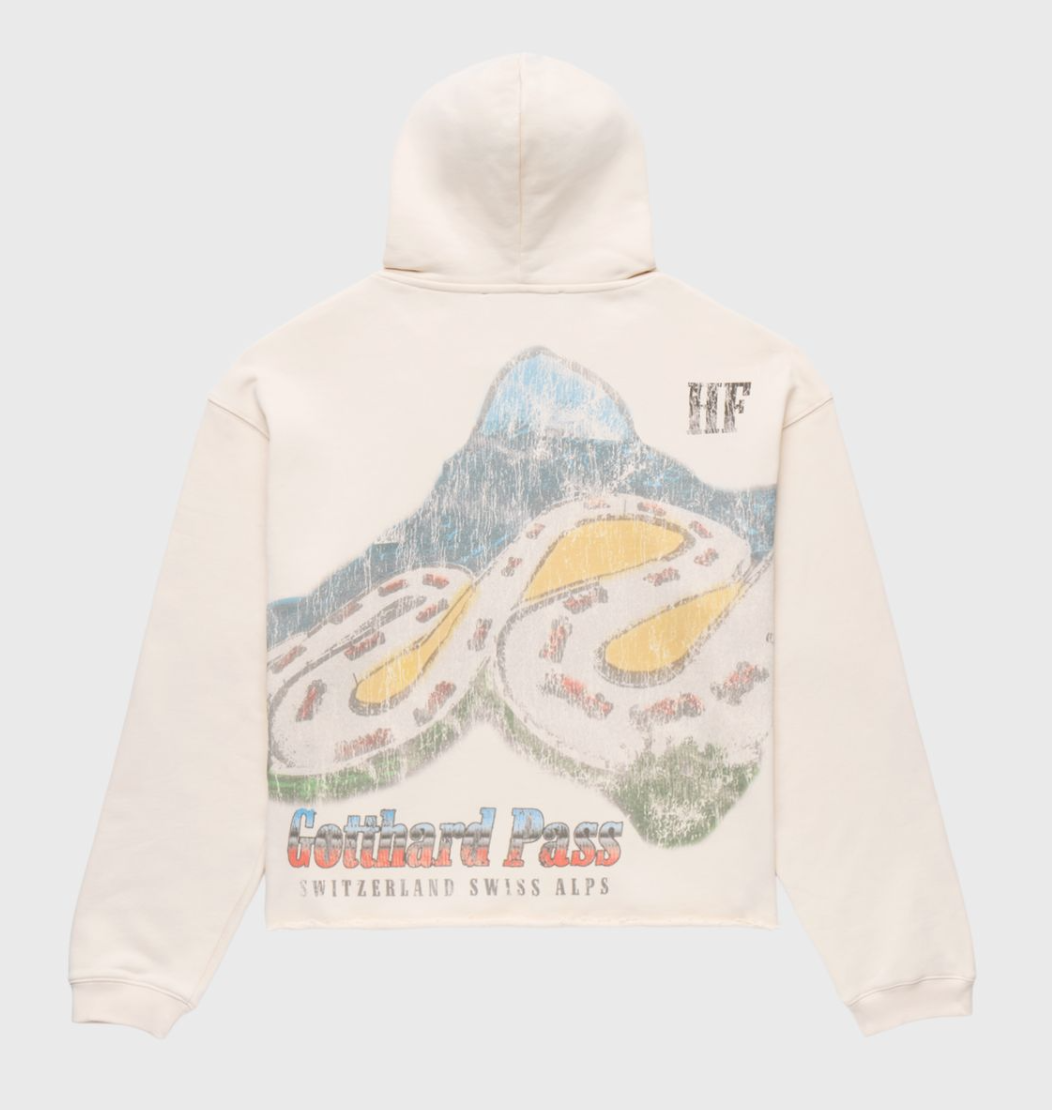 Homme + Femme Swiss Racing Zip Up (Cream)