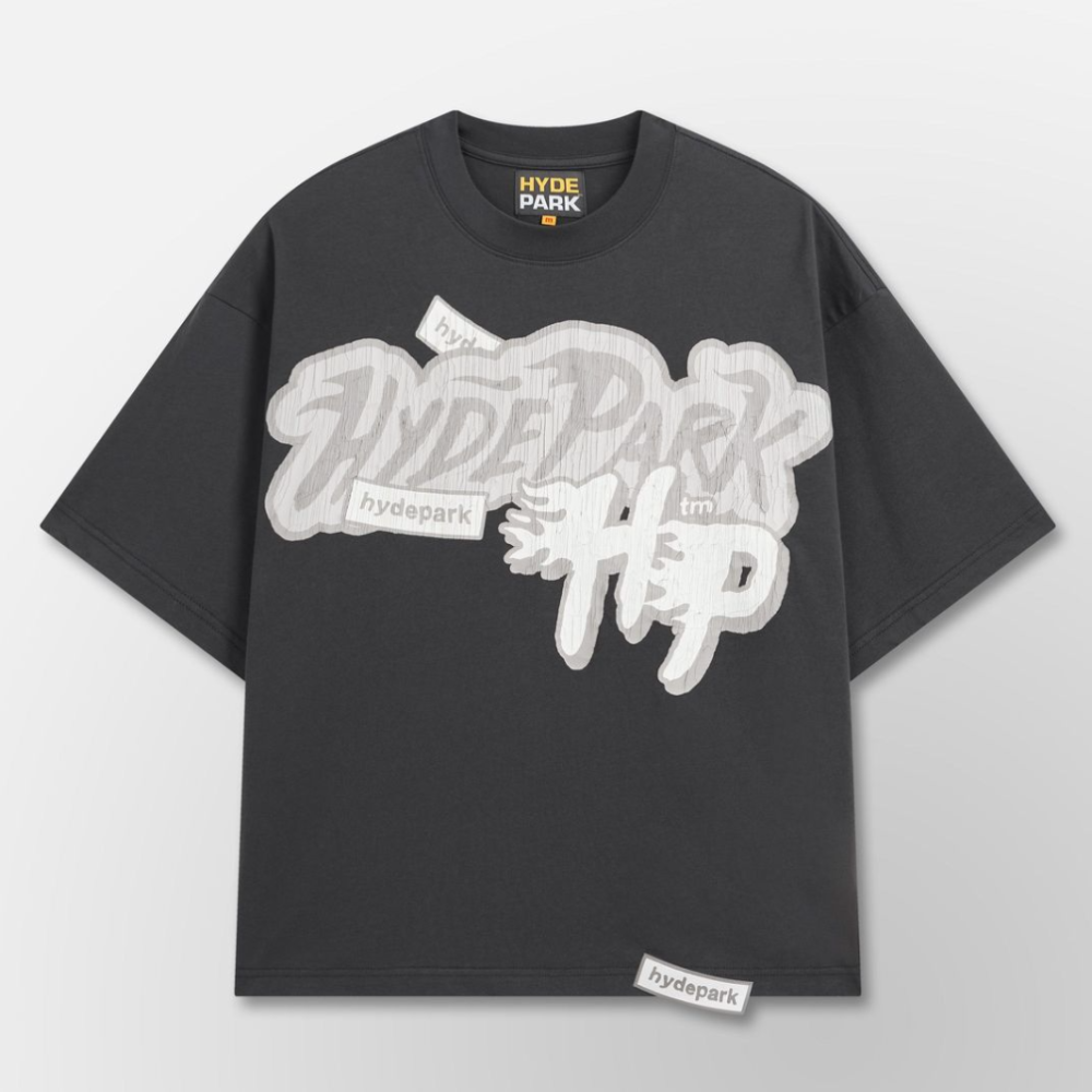 Hyde Park Monochrome Tee (Black)