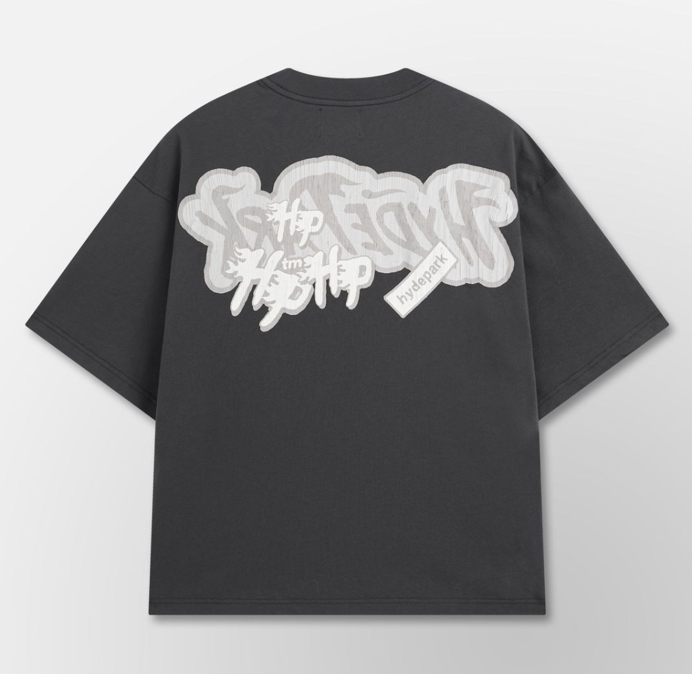 Hyde Park Monochrome Tee (Black)