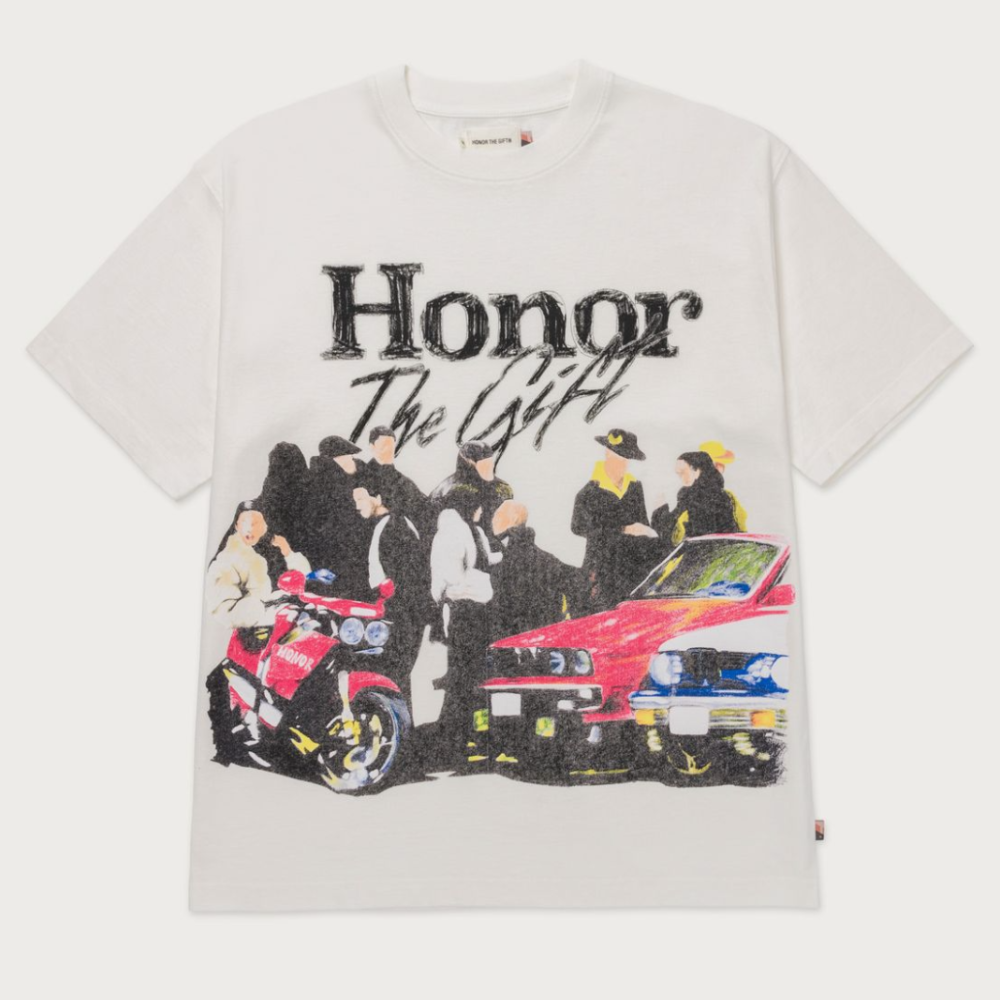 Honor The Gift Shift Ss Tee (White)