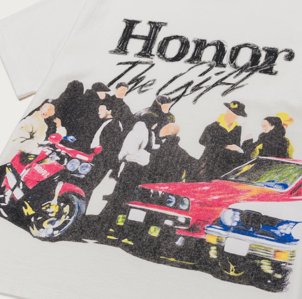 Honor The Gift Shift Ss Tee (White)