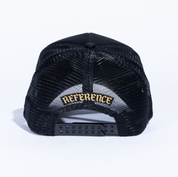 Reference Illusion Trucker Hat (Black)