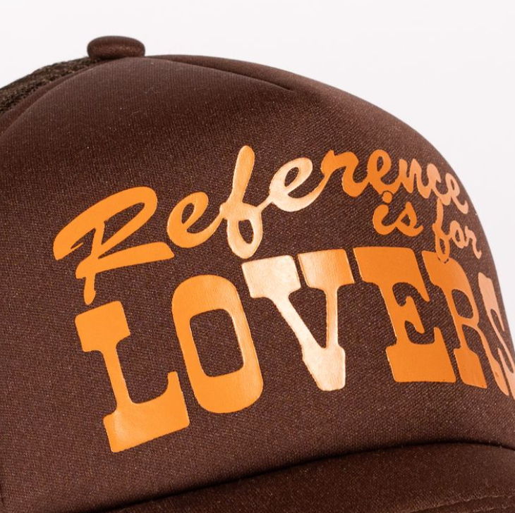 Reference Lovers Trucker Hat (Brown)