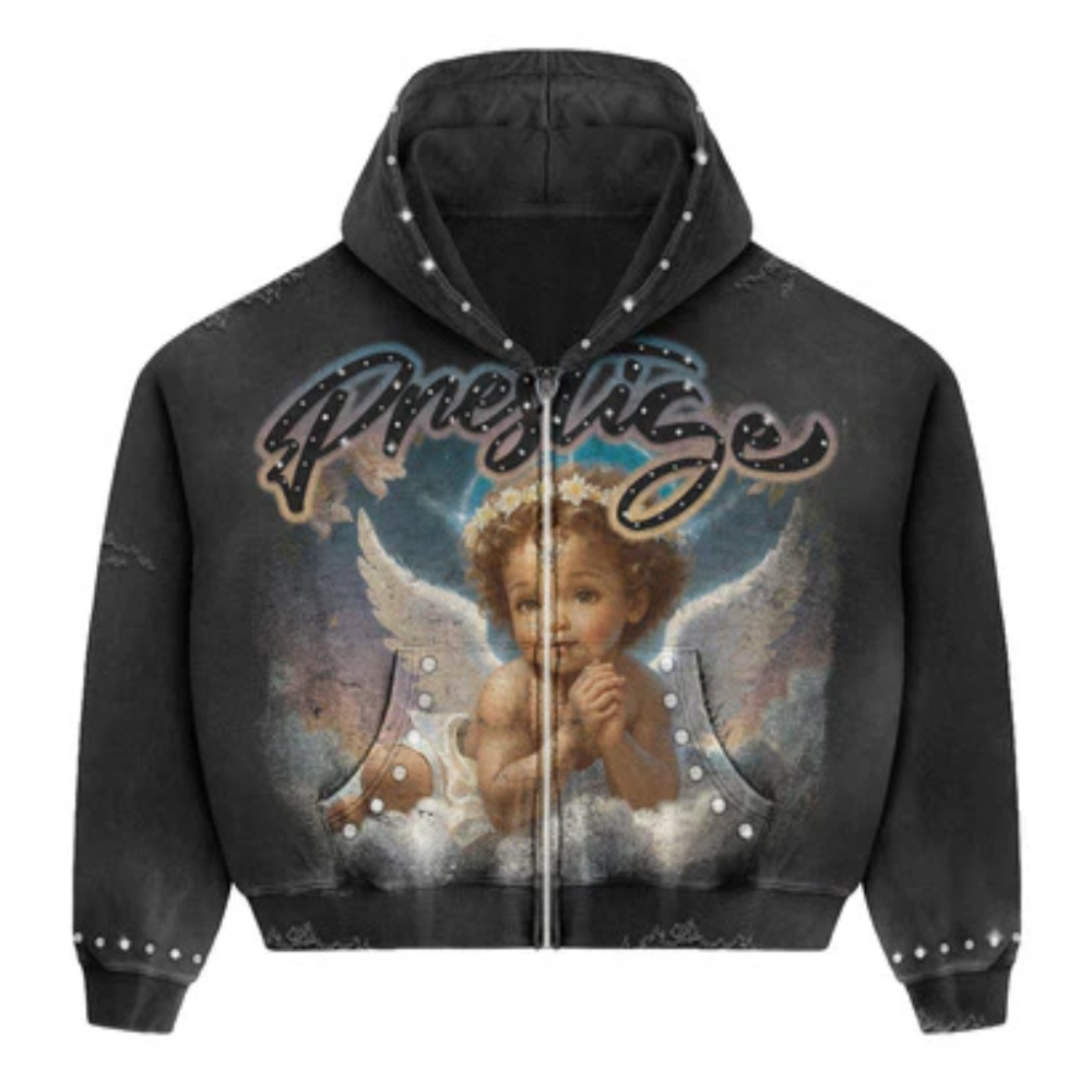 Prestige Collection Angel Hoodie (Black)