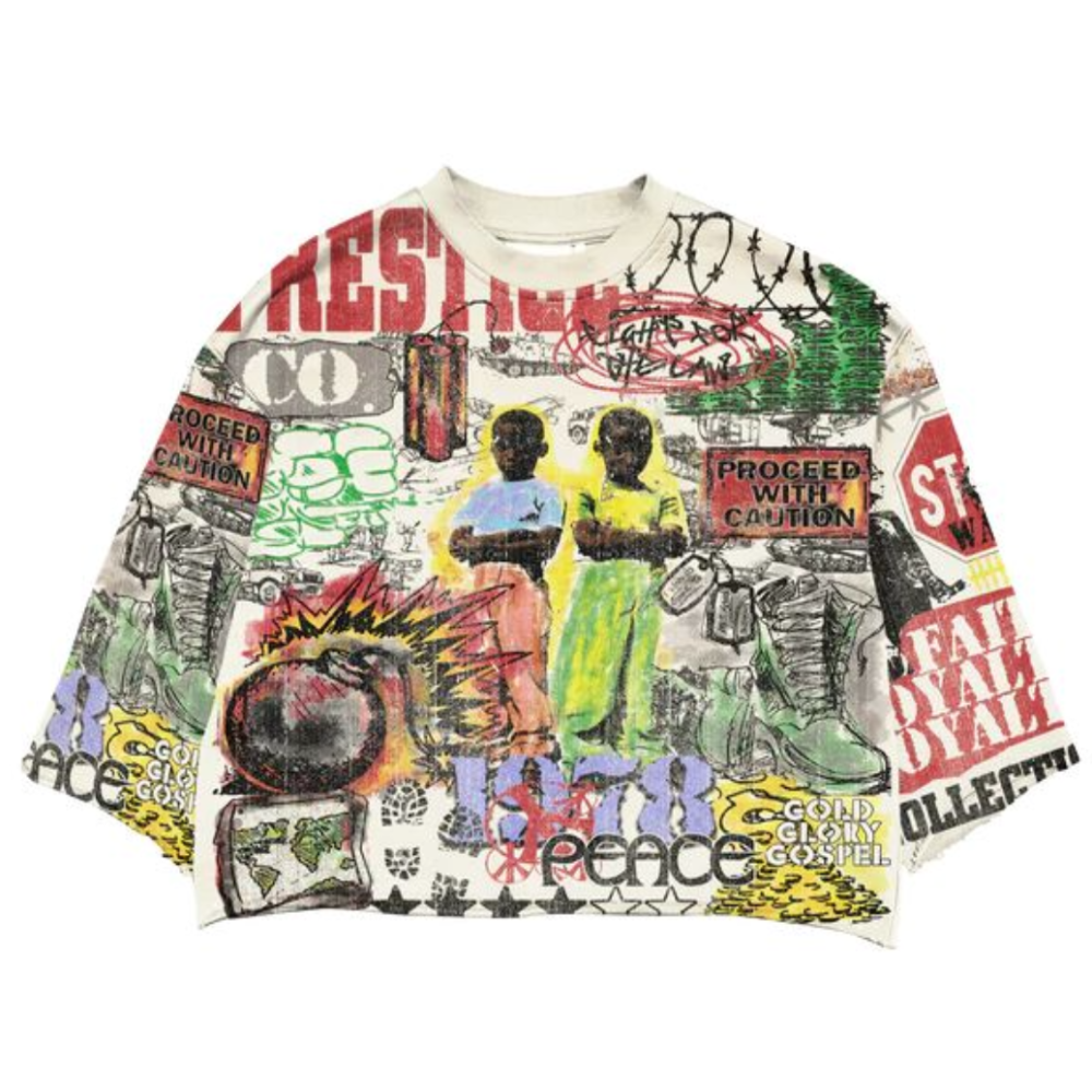 Prestige Collection Street Rebels Tee (Multi-Cropped Fit)