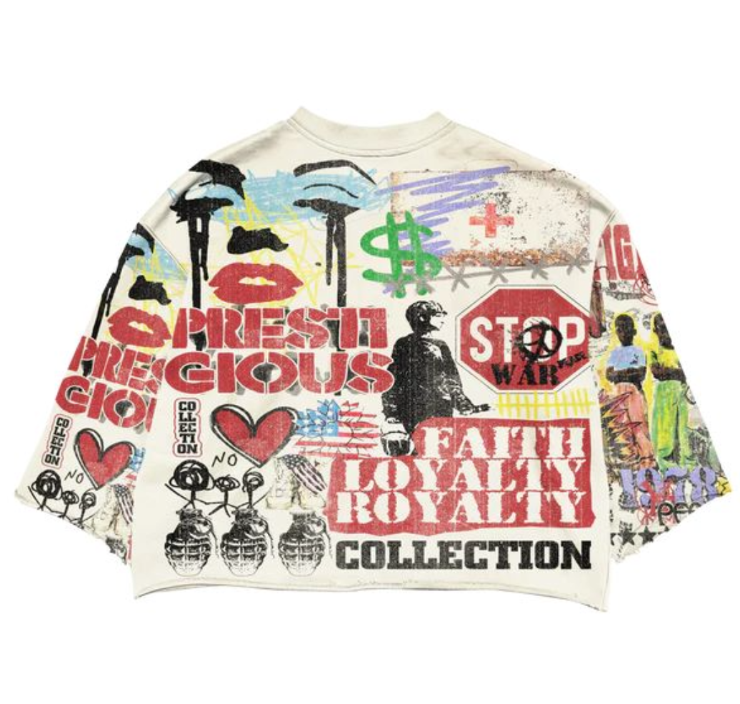 Prestige Collection Street Rebels Tee (Multi-Cropped Fit)