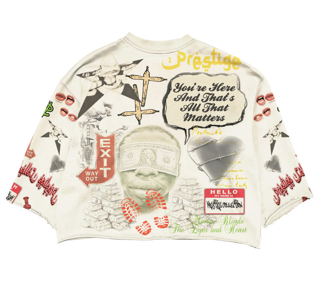 Prestige Collection Money Power Respect (Mulit- Cropped Fit)