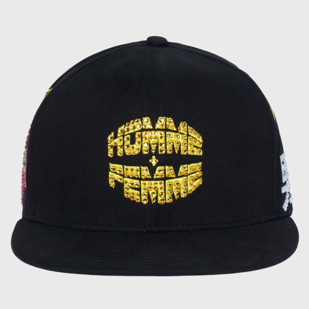 Homme + Femme Japan Gemstones Hat (Black/Yellow)