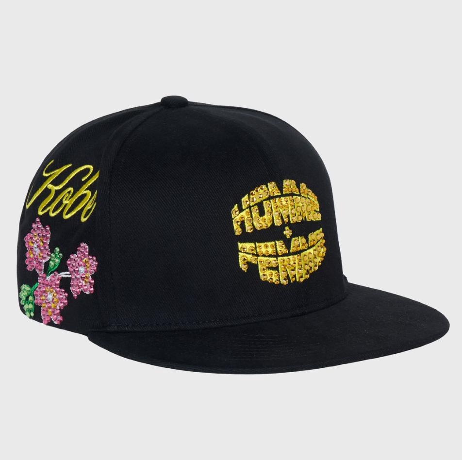 Homme + Femme Japan Gemstones Hat (Black/Yellow)