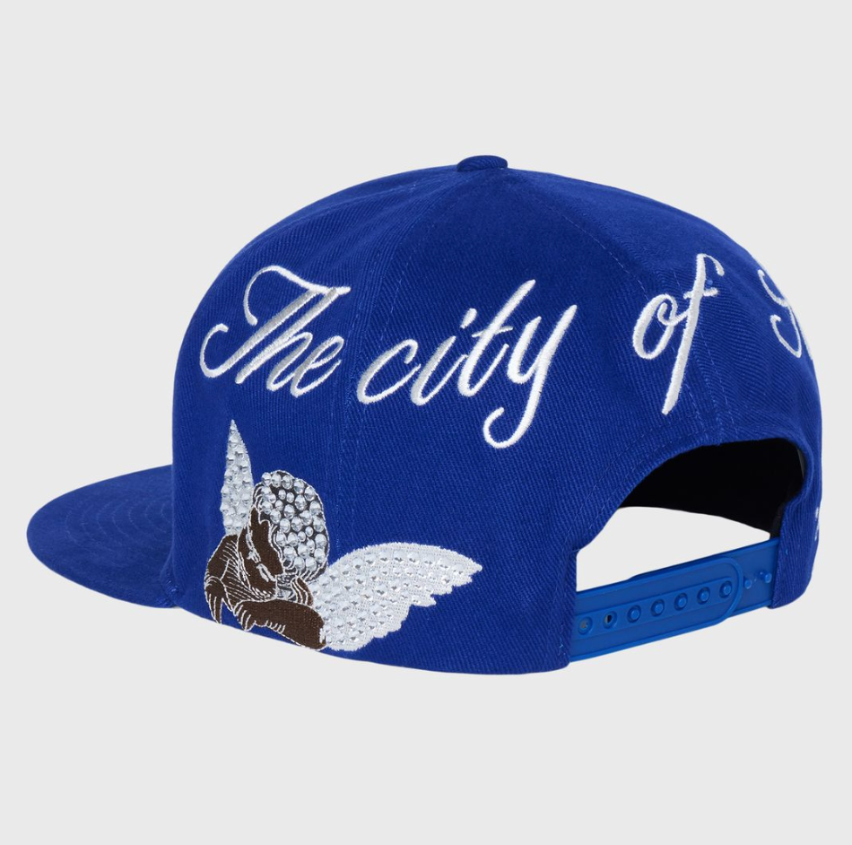 Homme + Femme LA Gemstone Hat (Blue)