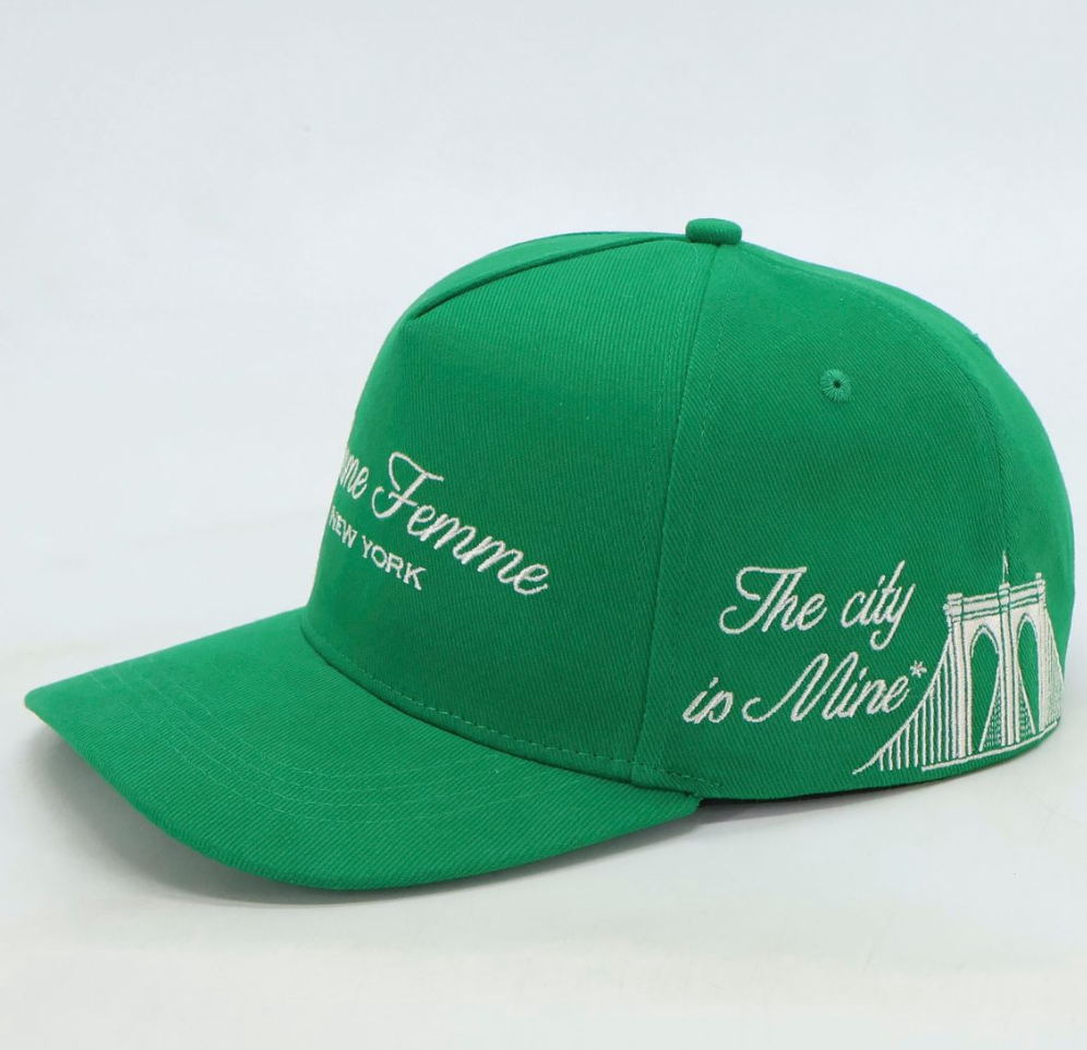 Homme + Femme New York Royalty Snapback (Green)