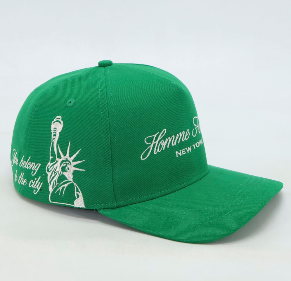 Homme + Femme New York Royalty Snapback (Green)