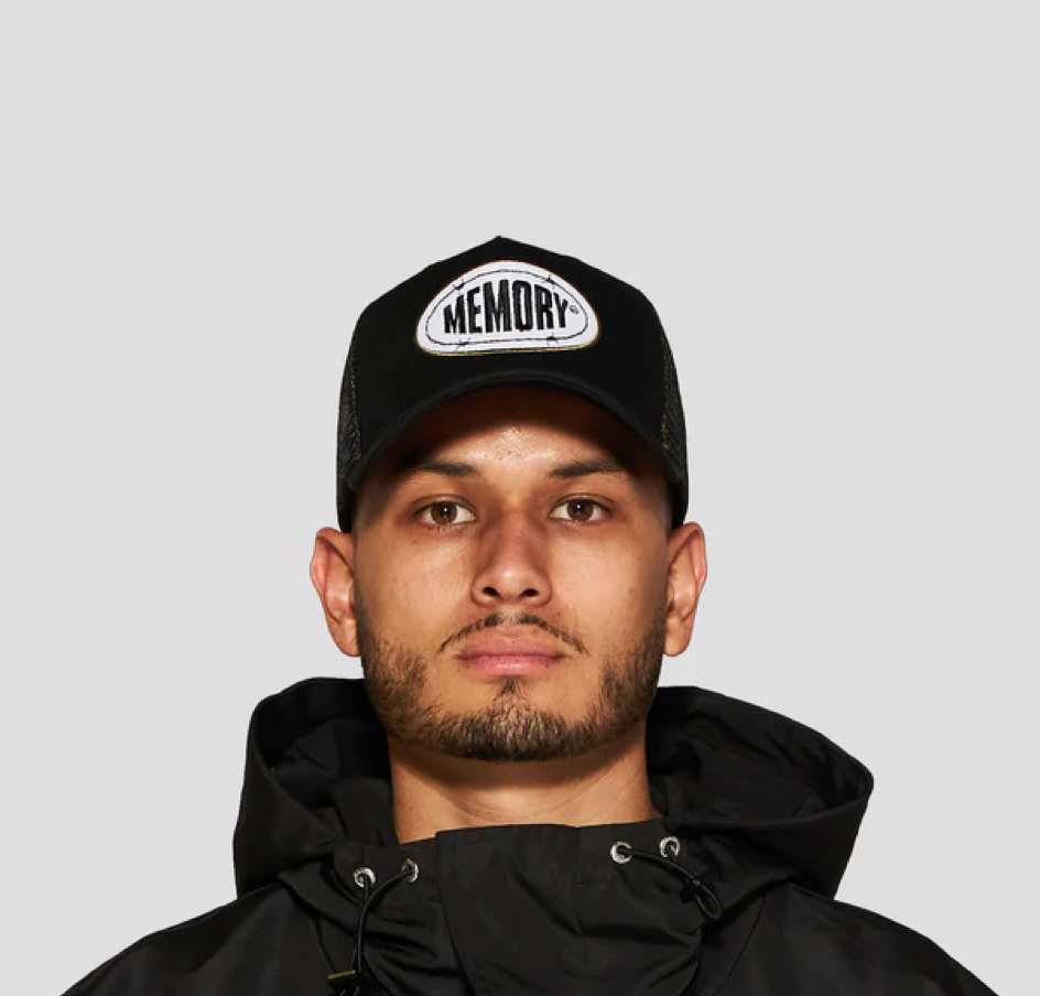 Memory Lane Barbwire Trucker (Black)