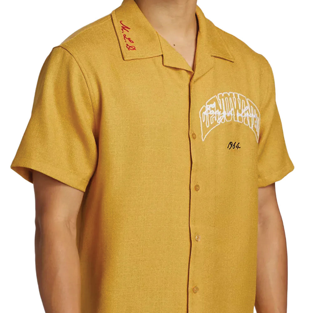 Renowned Tough Love Yellow Button Up #RD361