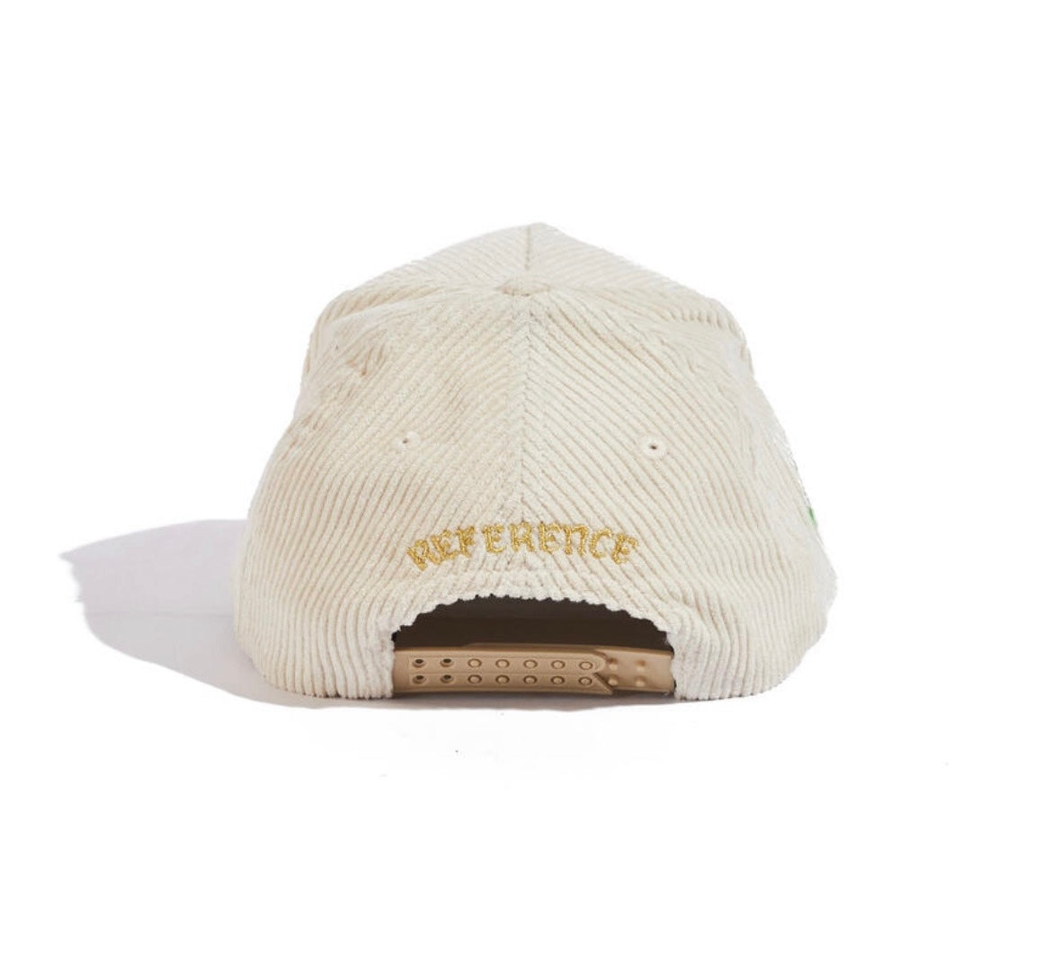 Reference paradise LA corduroy hat cream/red