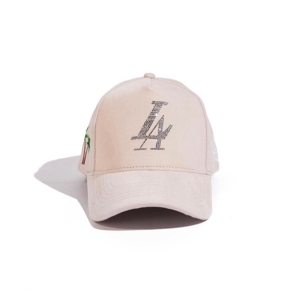 Reference paradise LA cream velour hat