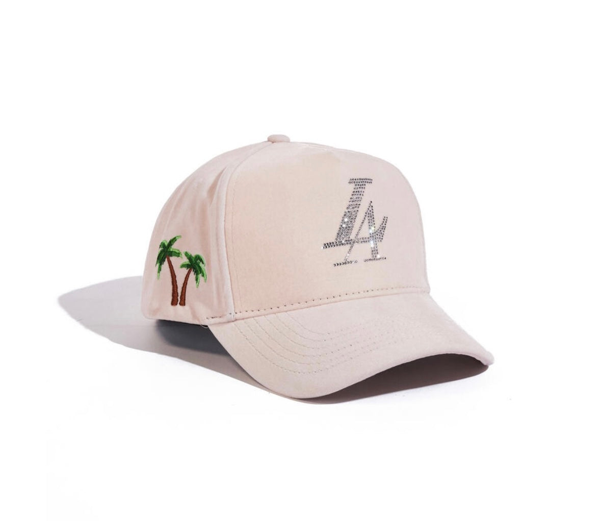 Reference paradise LA cream velour hat