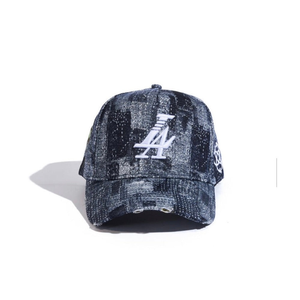 Reference paradise LA denim hat indigo