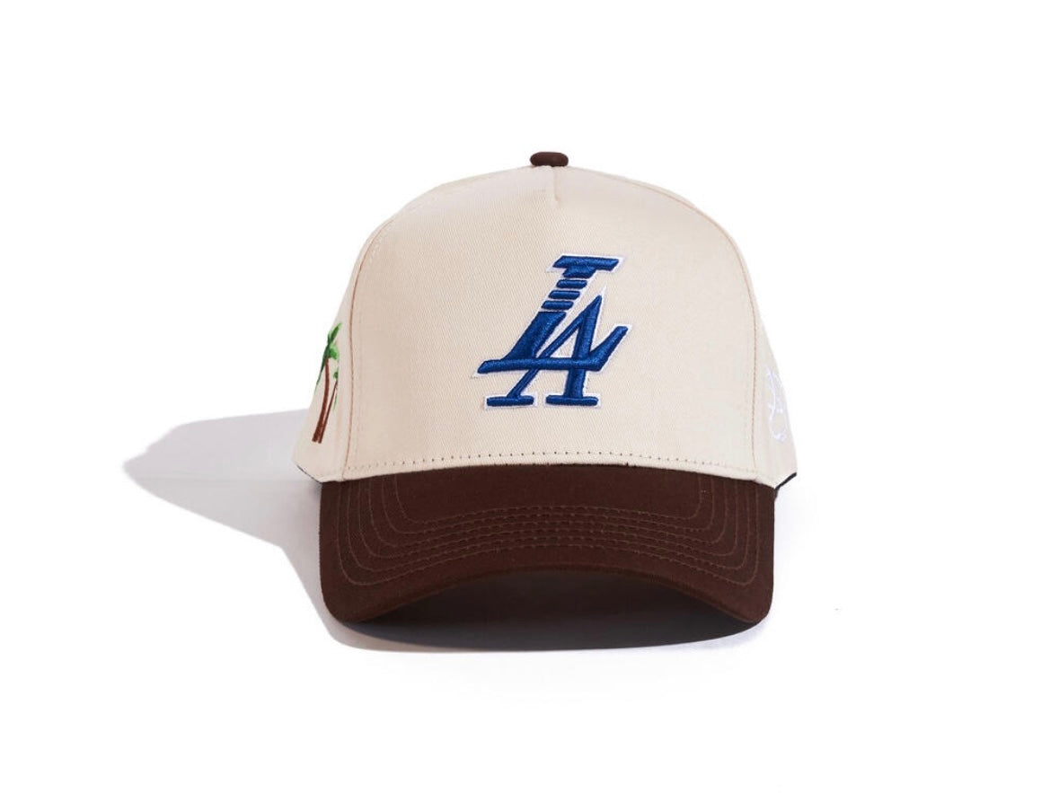 Reference paradise LA hat cream/brown/blue