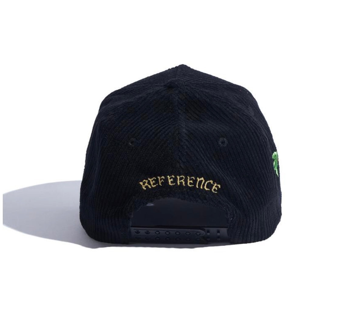 Reference paradise LA corduroy hat black