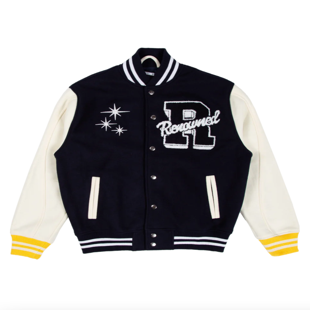 Renowned Crystal Varsity Jacket #RD370