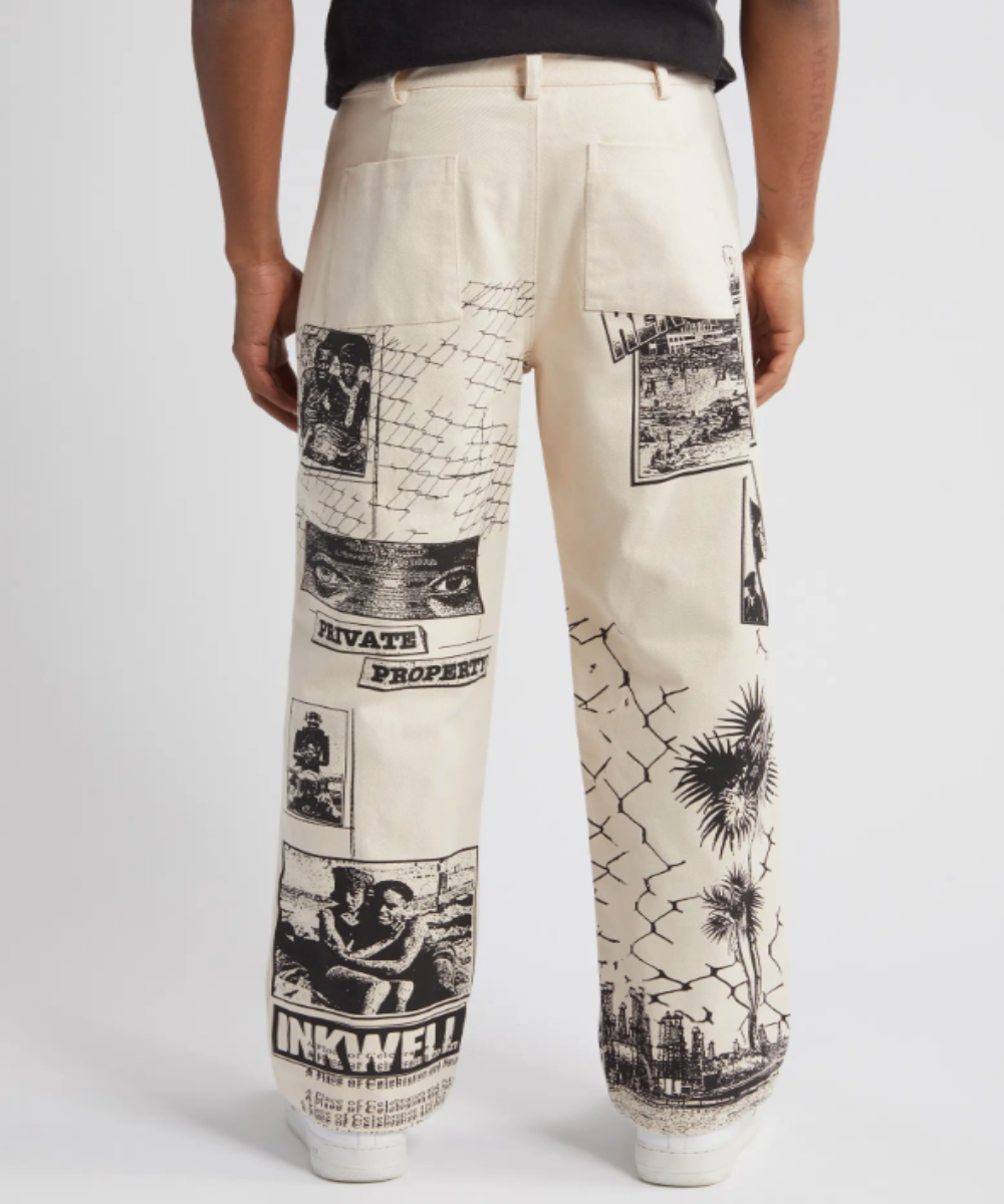 Renowned All Seeing Print Pants #RD399