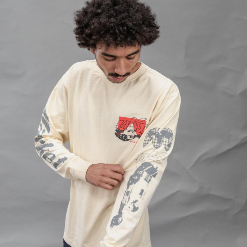 Market Corsa L/S T-shirt (Cream)