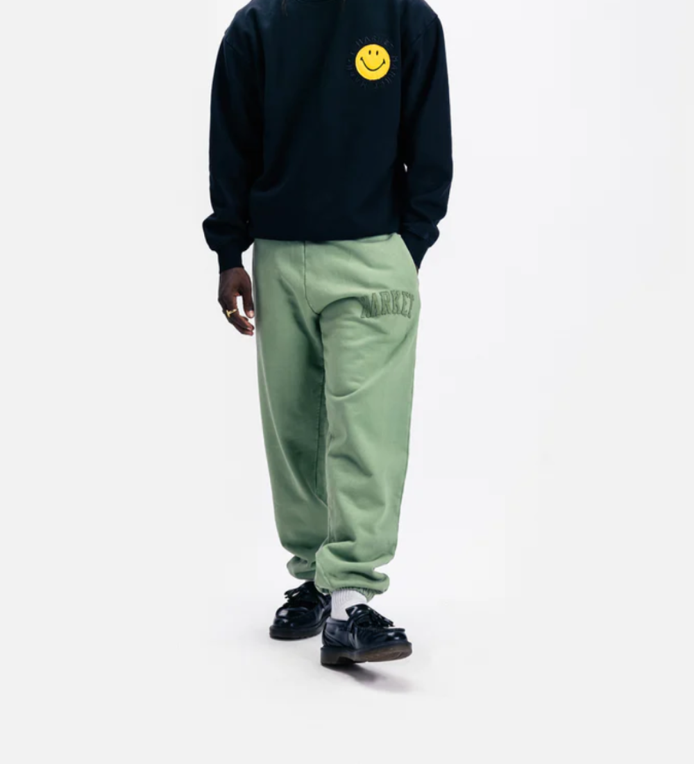 Market Vintage Wash Arc Sweatpants (Basil)