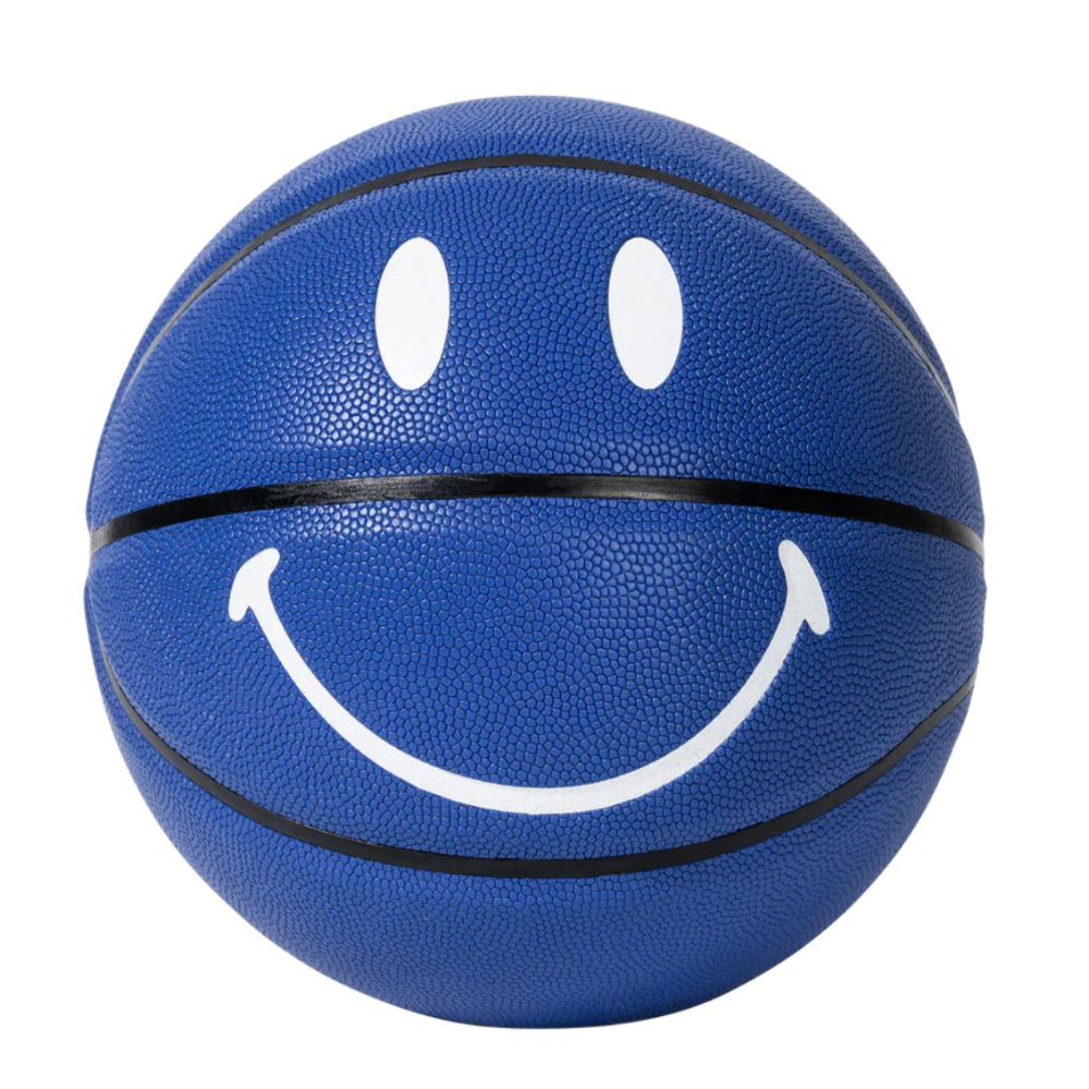 Market Smiley Blue Basketball (Blue)