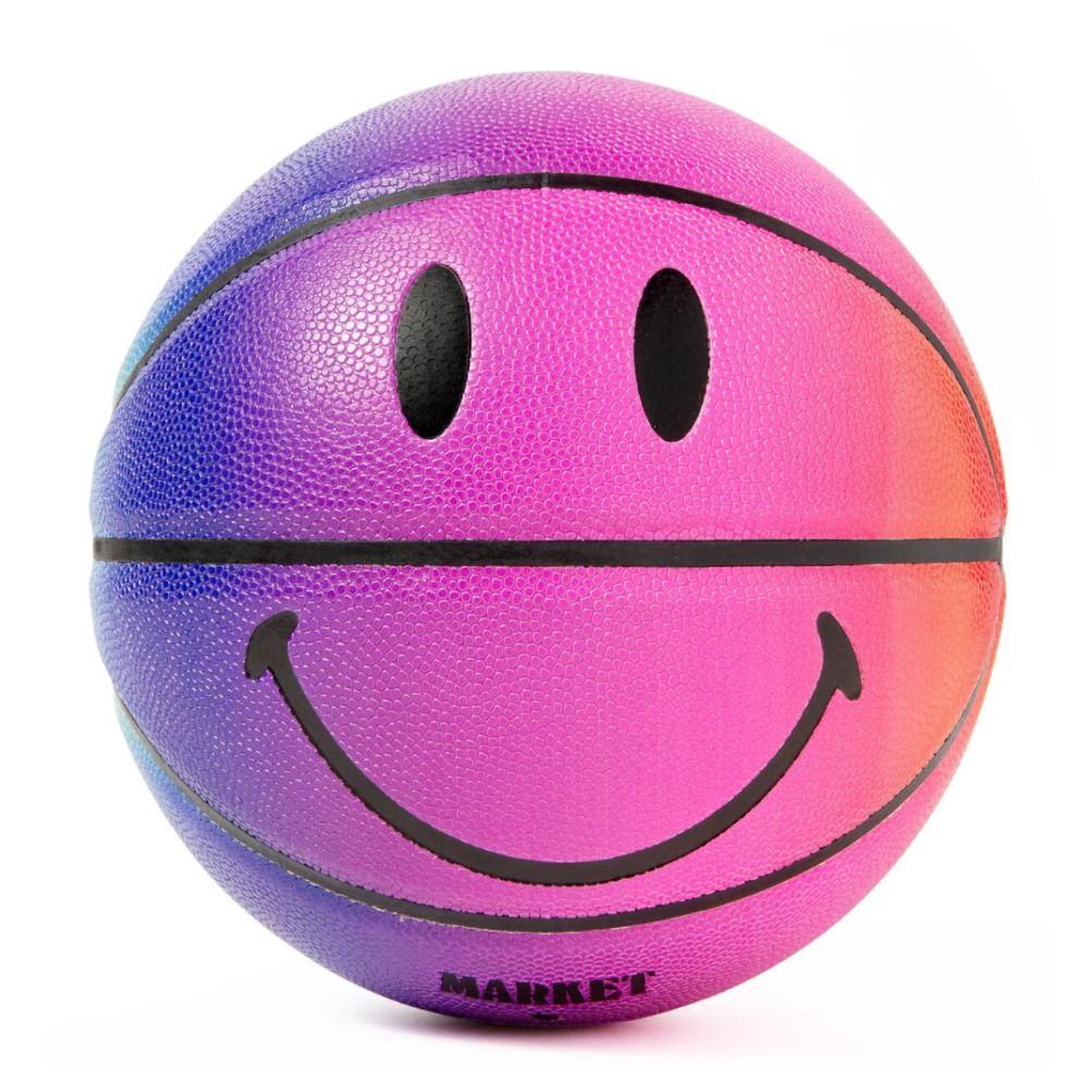 Market Smiley Gradient Basketball (Multi)