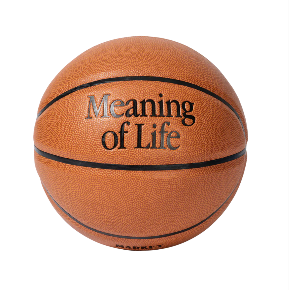 Market Meaning of Life Basketball (Orange)