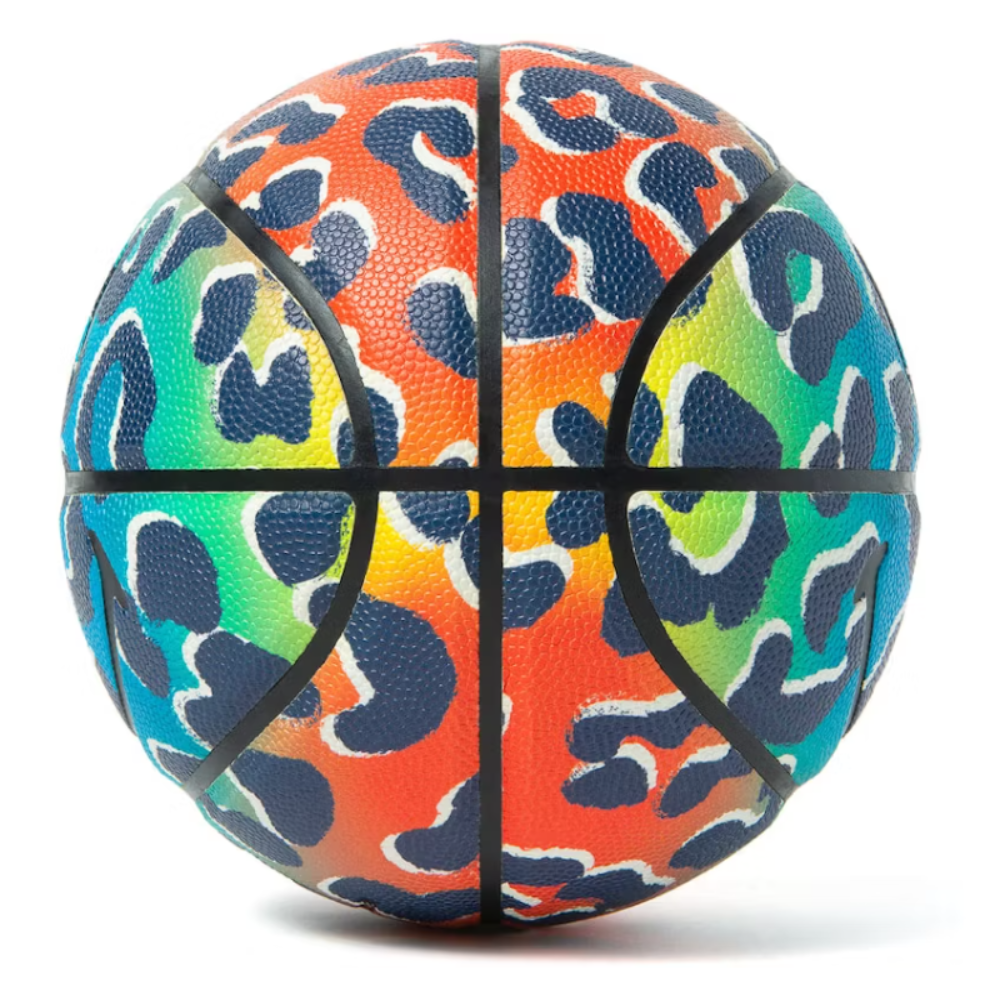 Market Smiley Animal Print Basketball