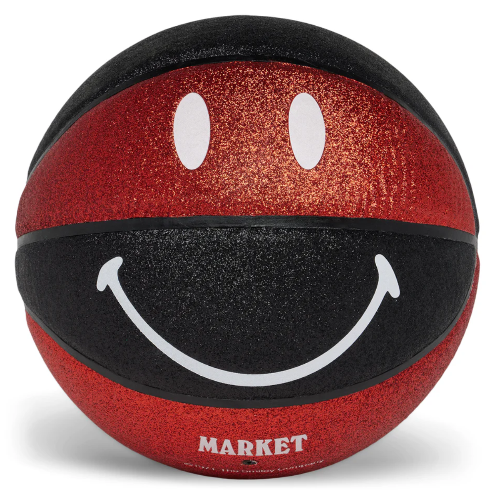 Market Smiley Glitter Windy City Basketball (Multi)