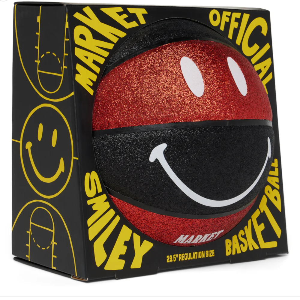 Market Smiley Glitter Windy City Basketball (Multi)