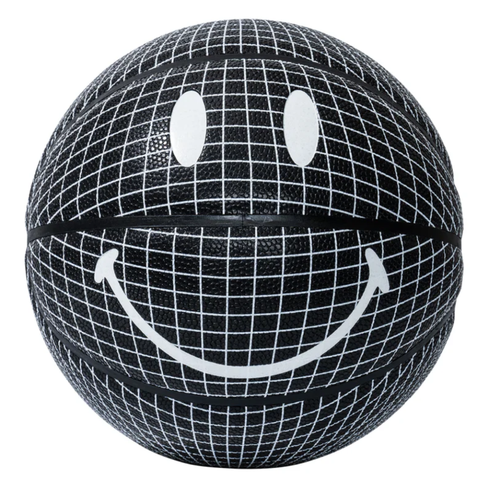 Market Smiley Grid Basketball (Reflective)