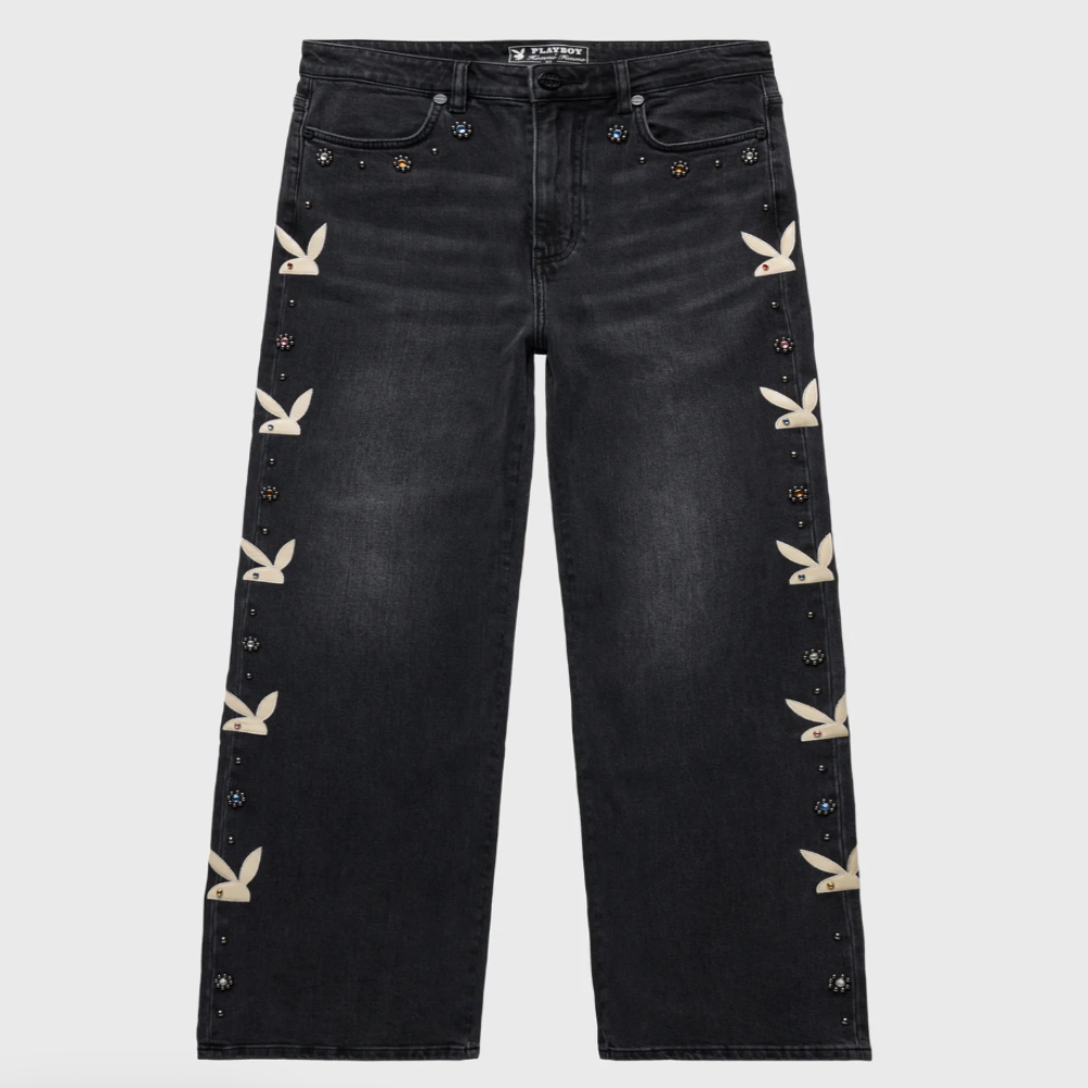 Homme + Femme x Playboy Bunny Denim (Black)