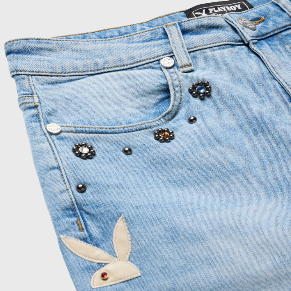 Homme + Femme x Playboy Bunny Denim (Blue)