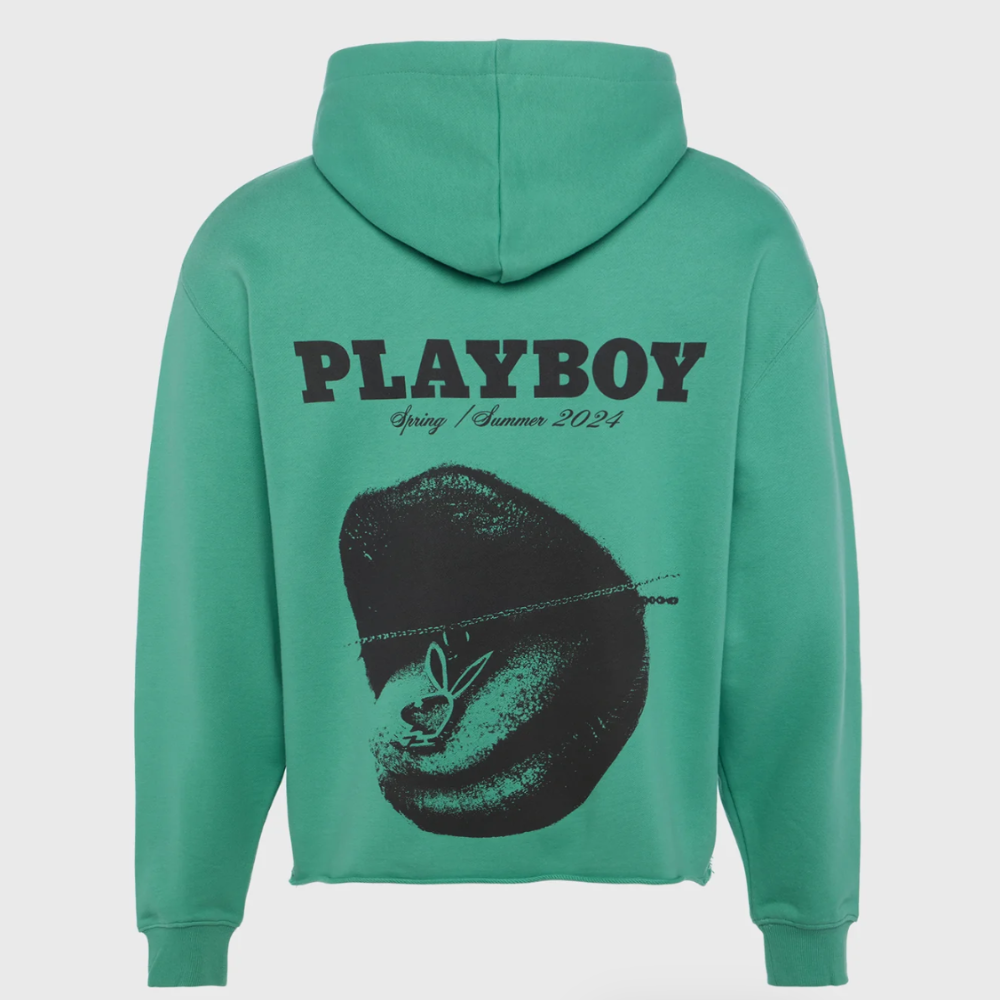 Homme + Femme x Playboy Hoodie (Green)