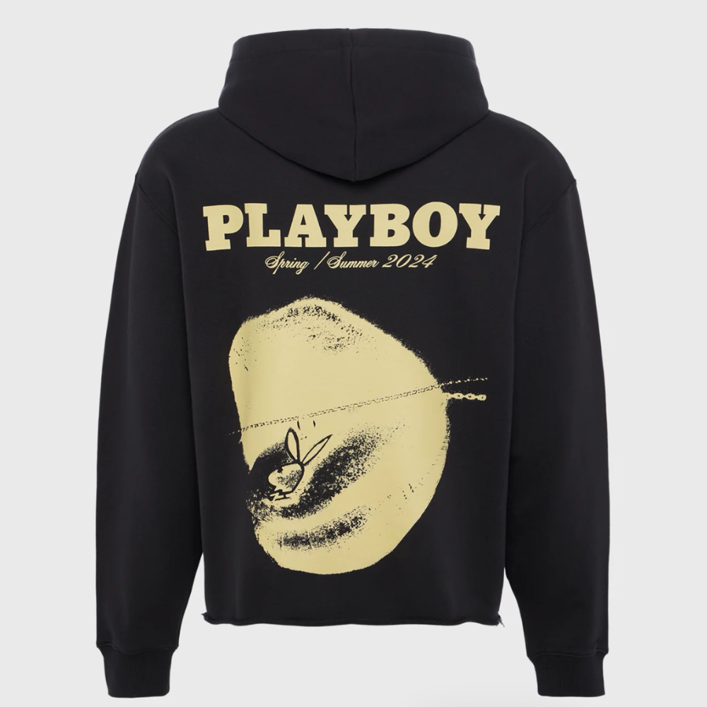 Homme + Femme x Playboy Hoodie (Black)