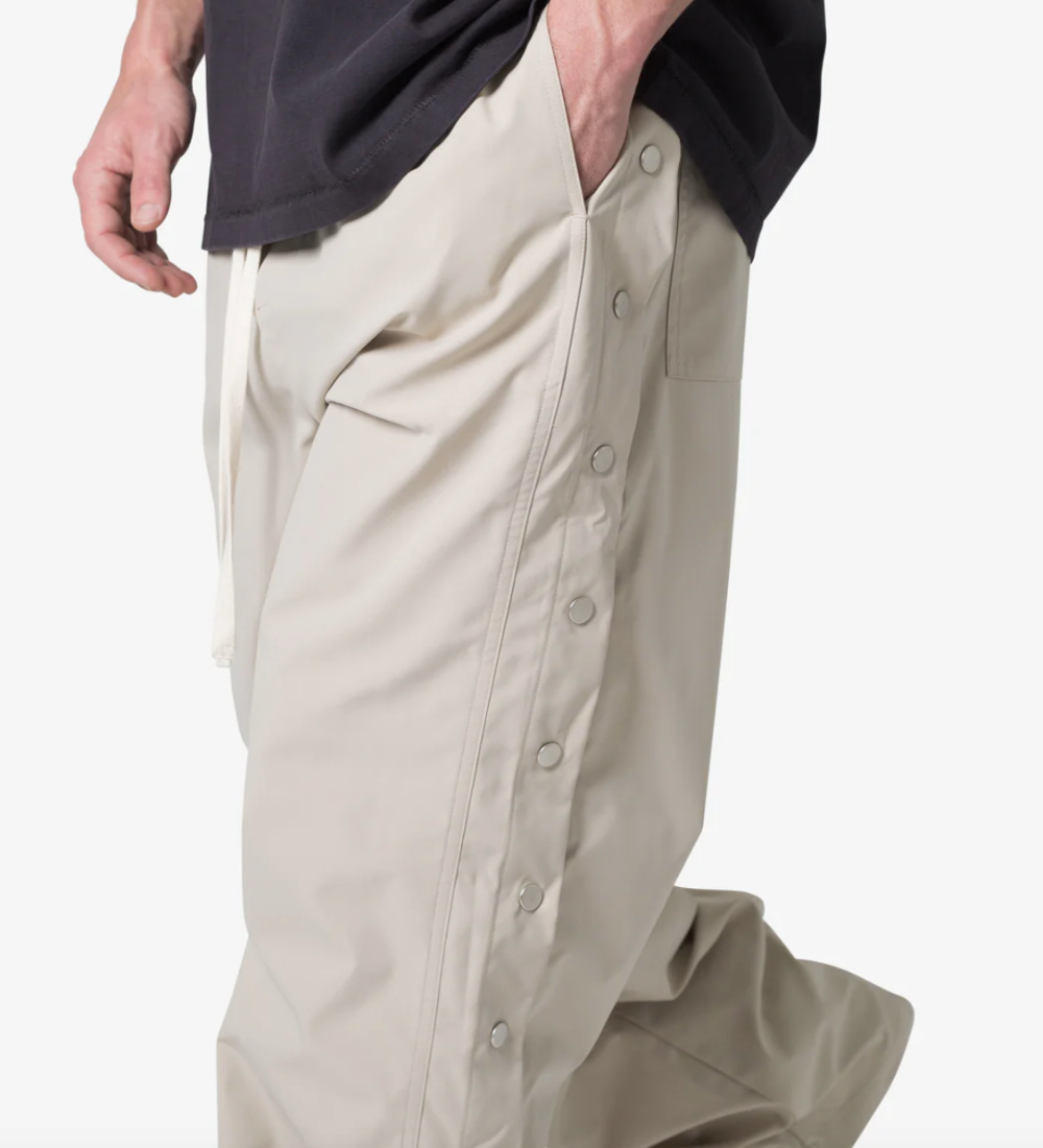 MNML Side Snap Nylon Pants (Tan)