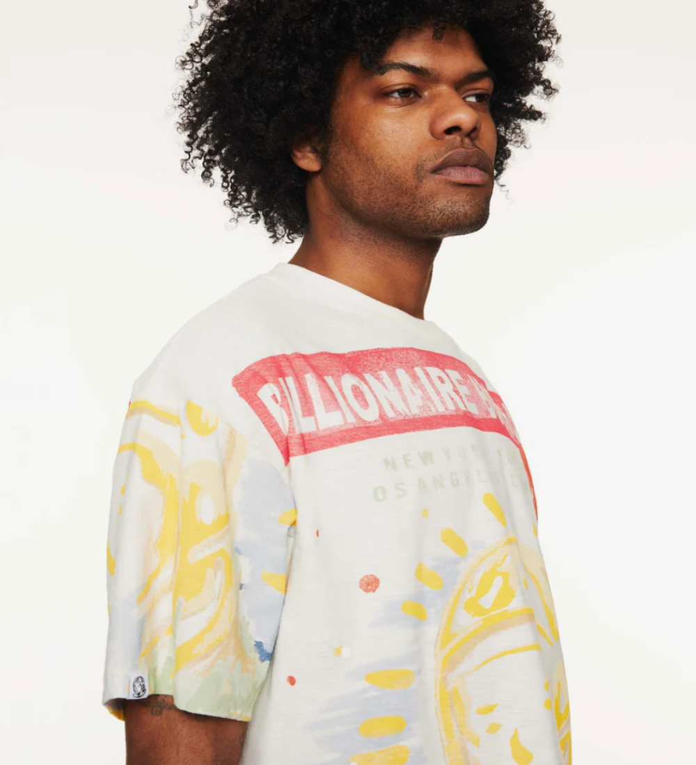 Billionaire Boys Club Wonder S/S Knit Cropped Fit (Gardenia)