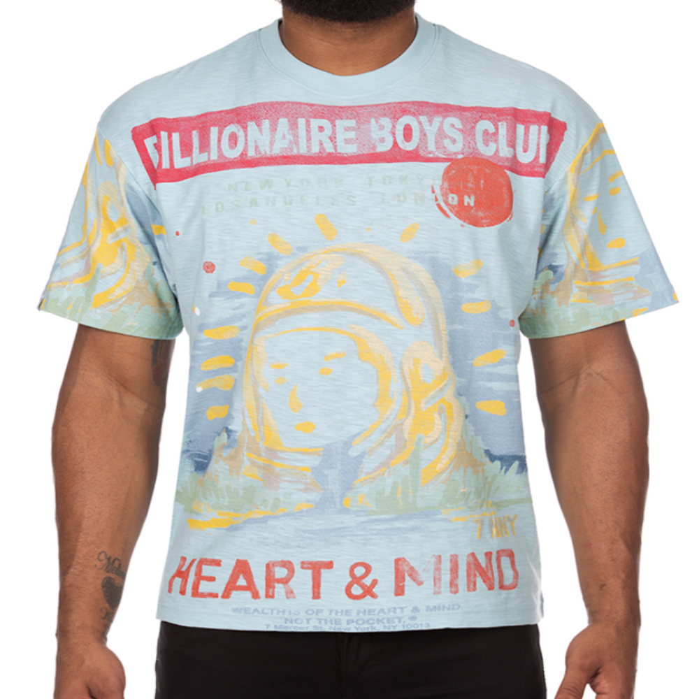 Billionaire Boys Club Wonder S/S Knit Cropped Fit (Crystal Blue)