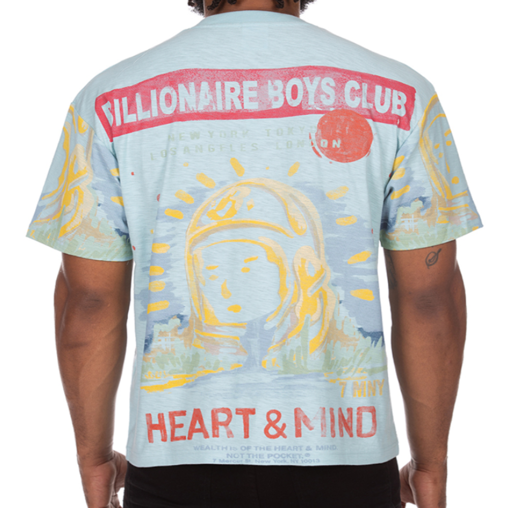 Billionaire Boys Club Wonder S/S Knit Cropped Fit (Crystal Blue)