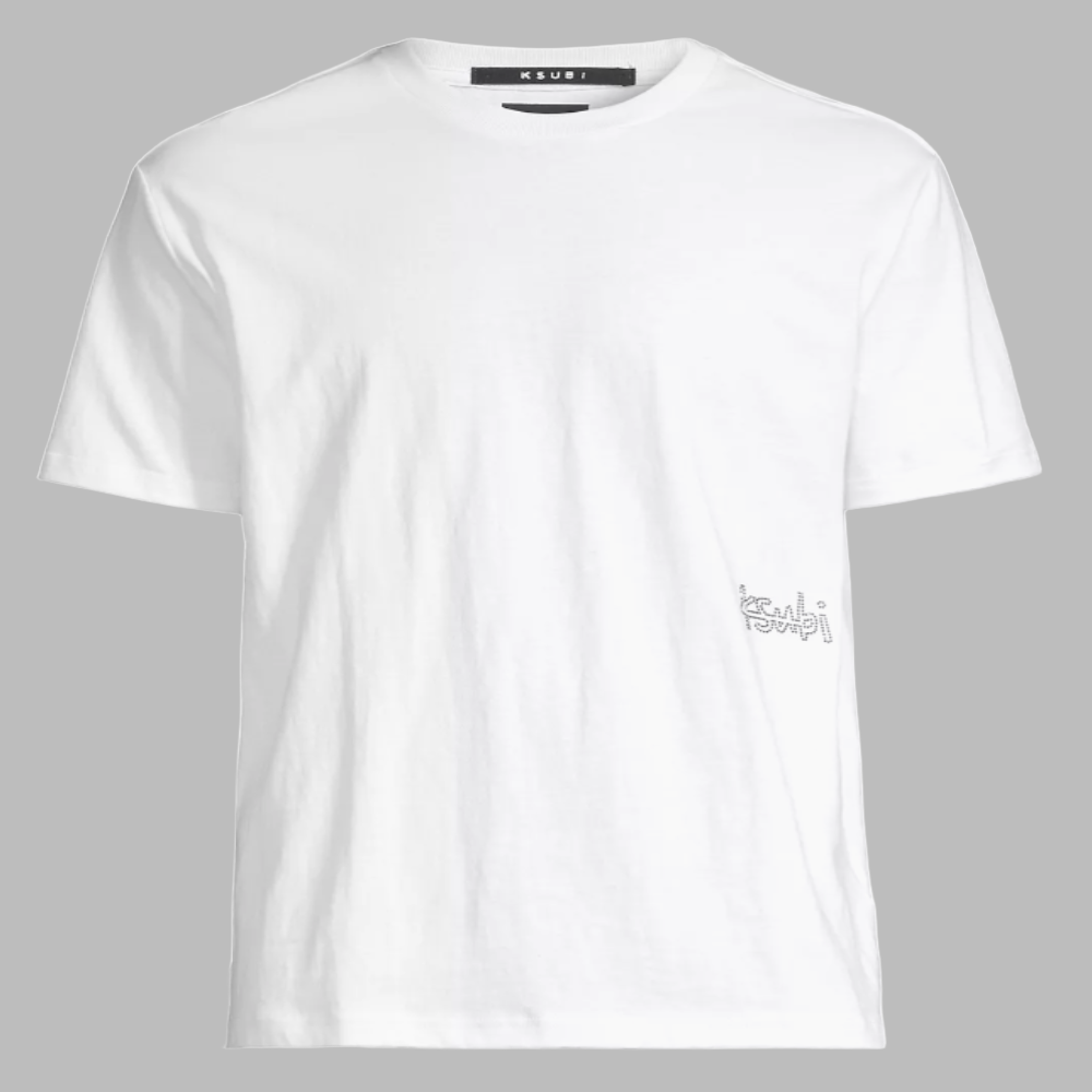 KSUBI Krystal Bling Kash Ss Tee (White)