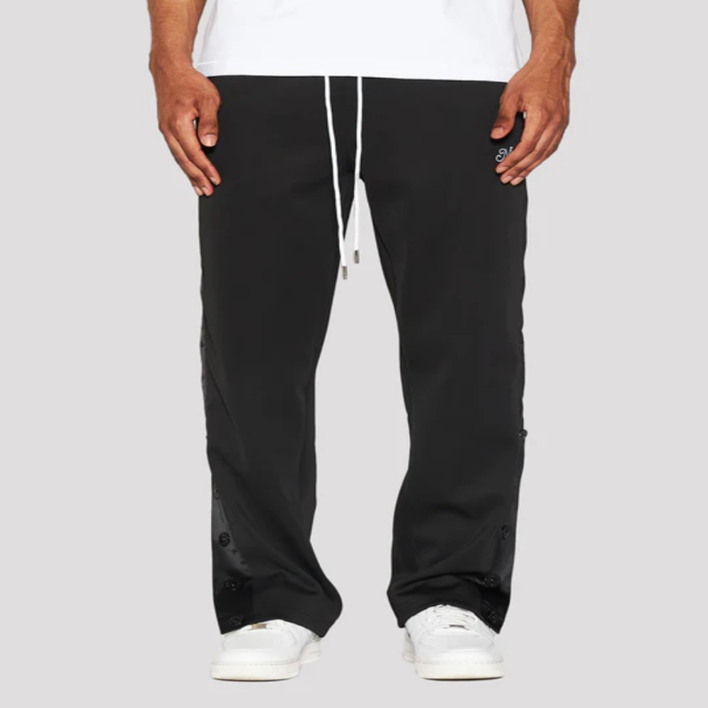 Memory Lane Tear Away Warm Up Pant (Black)