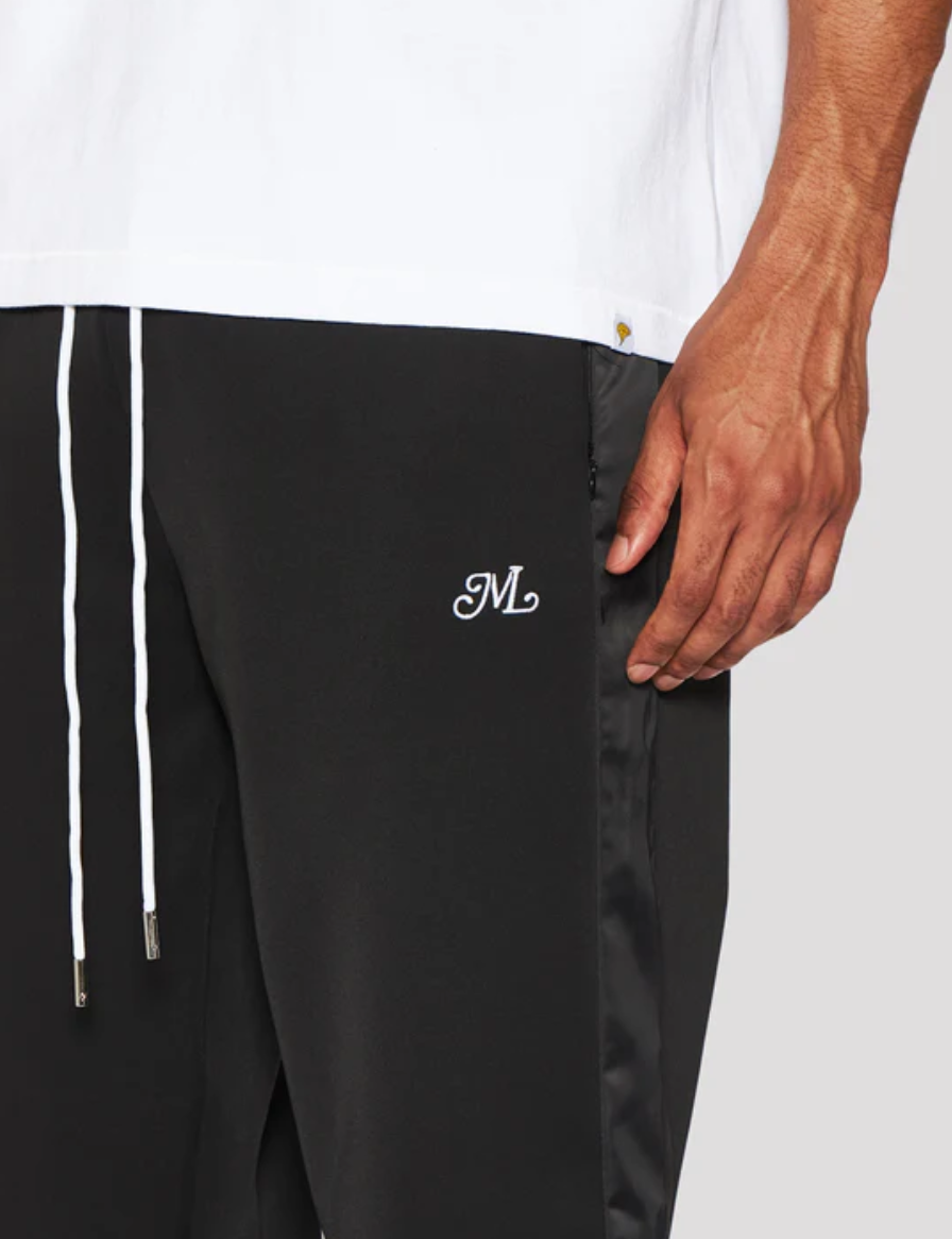 Memory Lane Tear Away Warm Up Pant (Black)