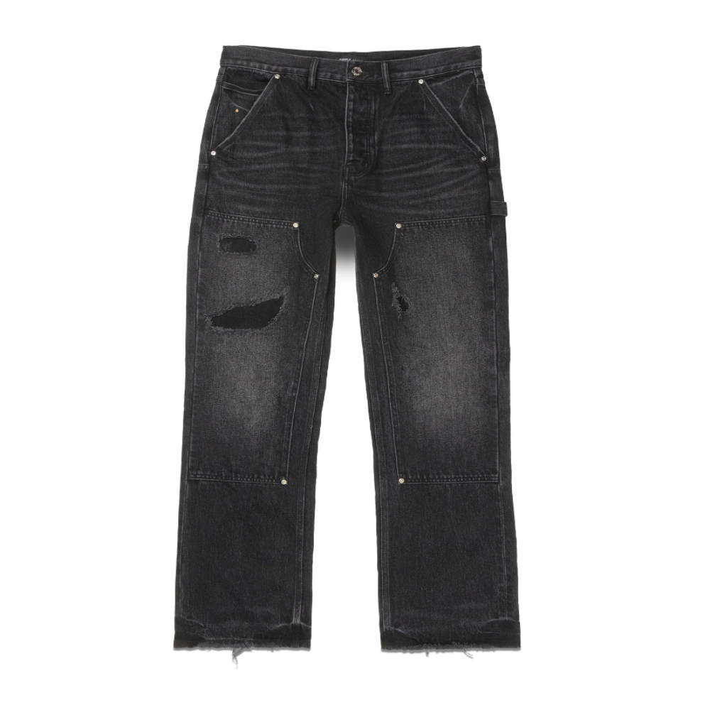 Purple Brand Relaxed Carpenter Jeans (Black)