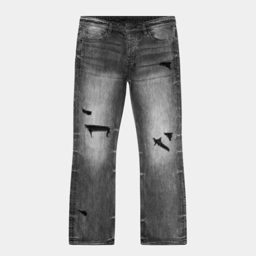 Ksubi Bronko Black Metal Jeans (Fade Black)