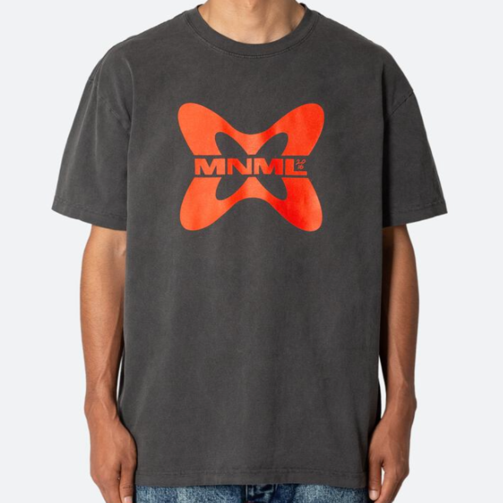 MNML Butterfly Tee (Washed Black)