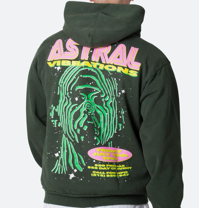 MNML Astral Vibrations Hoodie (Ivy)